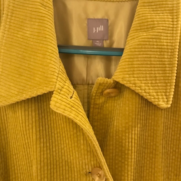 Womens Corduroy Jacket By Jjill Size Xl 